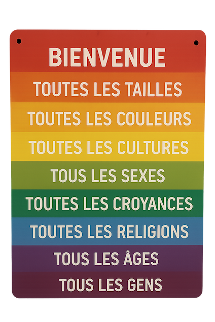 Affiche de Bienvenue